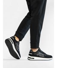 ARMANI EXCHANGE DUSSELDORF Adidași Man Negru / negru - Pantofi bărbați - 7
