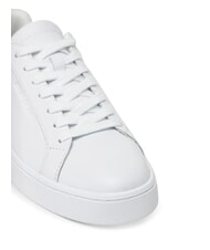 ARMANI EXCHANGE A|X COURTSIDE Tenisi din piele alb strălucitor - Pantofi bărbați - 3