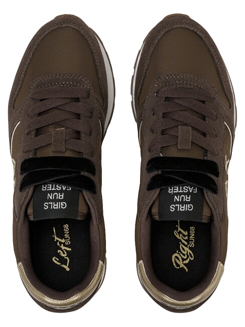 ALLY SILVER GOLD Adidași Maro - Pantofi femei