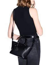 ARMANI EXCHANGE ISABEL Mini geantă de cumpărături cu curea de umăr negru - Genți femei - 2