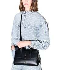 ARMANI EXCHANGE TAYLOR Geantă de m&acirc;nă, cu curea de umăr negru - Genți femei - 2
