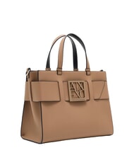 ARMANI EXCHANGE A|X BUCKLE Cumpărător manual, cu curea de umăr marionete - Genți femei - 4