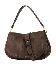 GIANNI CHIARINI HELENA ROUND Geantă de umăr din piele mocha - Genți femei - 4