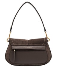 GIANNI CHIARINI HELENA ROUND Geantă de umăr din piele mocha - Genți femei - 3