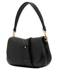 GIANNI CHIARINI HELENA ROUND Geantă de umăr din piele, cu curea de umăr negru - Genți femei - 3