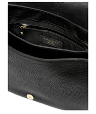 GIANNI CHIARINI HELENA ROUND Geantă de umăr din piele, cu curea de umăr negru - Genți femei - 4