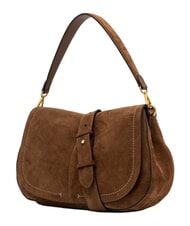 GIANNI CHIARINI HELENA ROUND Geantă de umăr din piele coniac - Genți femei - 4