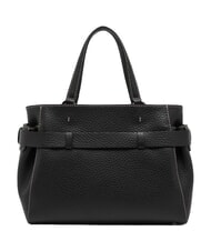 GIANNI CHIARINI MIRANDA Geantă de m&acirc;nă din piele, cu curea de umăr negru - Genți femei - 4
