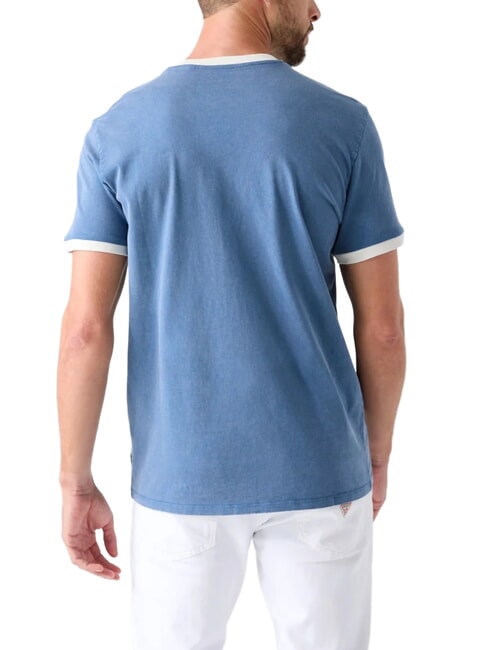 BASIC Tricou cu m&acirc;necă scurtă, bumbac pur Nordic Sea Multi - tricou
