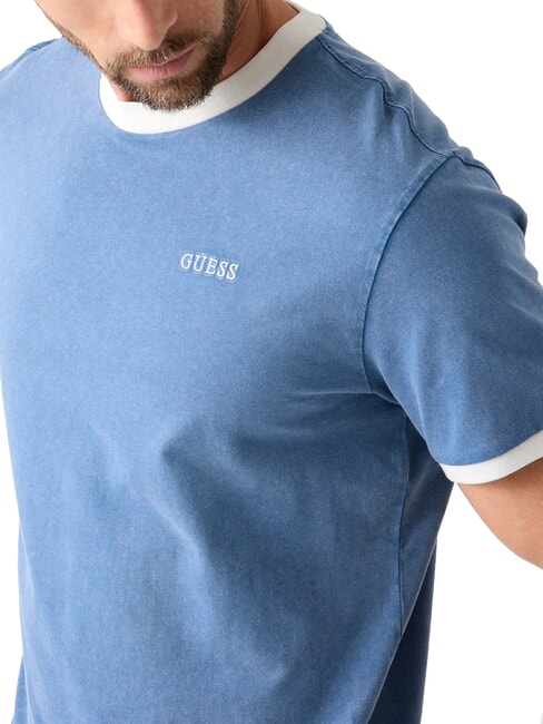 BASIC Tricou cu m&acirc;necă scurtă, bumbac pur Nordic Sea Multi - tricou