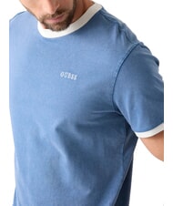 GUESS BASIC Tricou cu m&acirc;necă scurtă, bumbac pur Nordic Sea Multi - tricou - 3