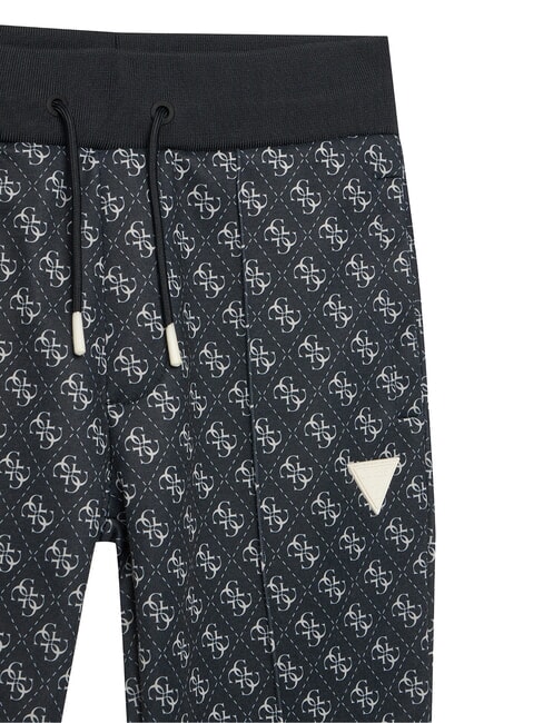 KIDS ACTIVE Pantaloni de trening 4g aop jet black - Pantaloni pentru copii