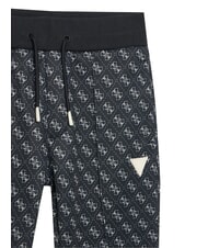 GUESS KIDS ACTIVE Pantaloni de trening 4g aop jet black - Pantaloni pentru copii - 3