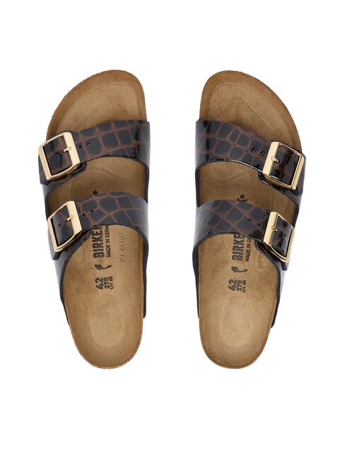 ARIZONA EMBOSS Sandale din piele animalblack - Pantofi femei