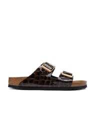 BIRKENSTOCK ARIZONA EMBOSS Sandale din piele animalblack - Pantofi femei - 2