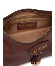 LOVE MOSCHINO CHARMY Geantă de umăr, cu curea de umăr cămilă2 - Genți femei - 5