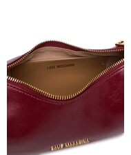 LOVE MOSCHINO SMART DAILY Geantă de umăr, cu curea de umăr vin - Genți femei - 4