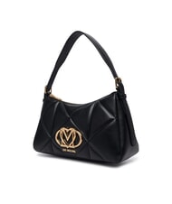 LOVE MOSCHINO EMBOSSED QUILTED Geantă de umăr negru - Genți femei - 3