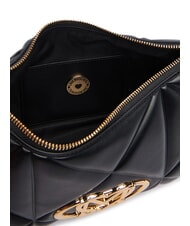 LOVE MOSCHINO EMBOSSED QUILTED Geantă de umăr negru - Genți femei - 5