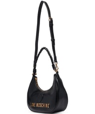 LOVE MOSCHINO TWIRL Geantă de umăr, cu curea de umăr negru - Genți femei - 3