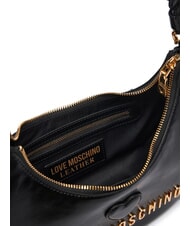 LOVE MOSCHINO TWIRL Geantă de umăr, cu curea de umăr negru - Genți femei - 5