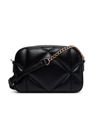 LOVE MOSCHINO EMBOSSED QUILTED Geantă de umăr mini matlasată negru - Genți femei - 4