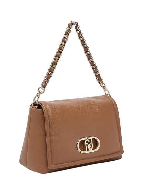 LAPUFFY Geantă de umăr / geantă crossbody piele de căprioară - Genți femei