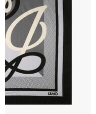 LIUJO LOGO Eșarfă pentru femei BLACK - Eșarfe - 2