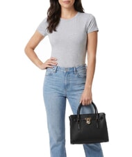 MICHAEL KORS HAMILTON MODERNE Geantă de m&acirc;nă, cu curea de umăr negru - Genți femei - 2