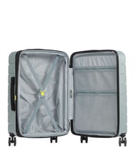 DELSEY AIR ARMOUR Troller Spinner mediu, extensibil verde salvie - Trolere rigide - 2