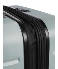 DELSEY AIR ARMOUR Troller de dimensiuni mari, extensibil verde salvie - Trolere rigide - 5