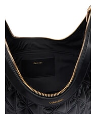 CALVIN KLEIN EMBLEM AOP Geantă de umăr pe negru - Genți femei - 4