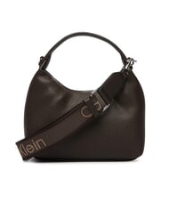 CALVIN KLEIN WEBBING Geantă mini cu curea de umăr argint delicios/antic - Genți femei - 3