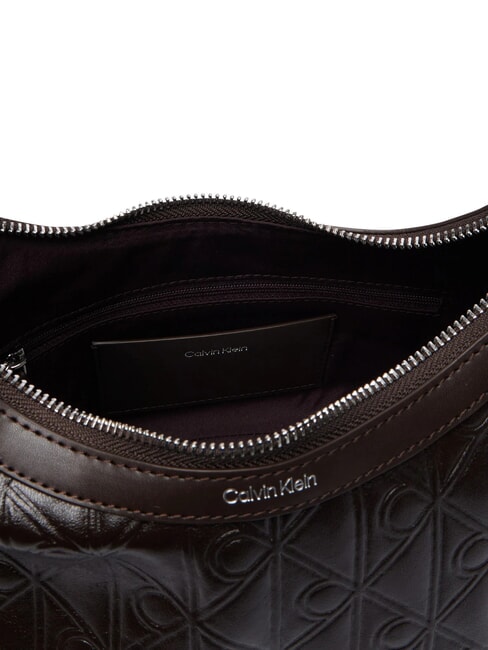 EMBLEM AOP Geantă de umăr / geantă crossbody argint delicios/antic - Genți femei