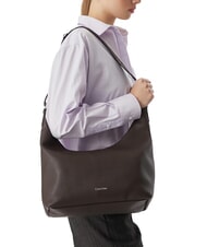 CALVIN KLEIN WEBBING Geantă de umăr argint delicios/antic - Genți femei - 2