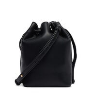 CALVIN KLEIN BOLD CK Geantă de umăr mini cu găleată pe negru - Genți femei - 4