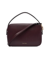 CALVIN KLEIN CK HARDWARE Geantă de m&acirc;nă, cu curea de umăr caramel - Genți femei - 3