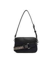 CALVIN KLEIN WEBBING Geantă de umăr mini, cu curea de umăr pe negru - Genți femei - 3