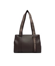 CALVIN KLEIN WEBBING Geantă de umăr argint delicios/antic - Genți femei - 3
