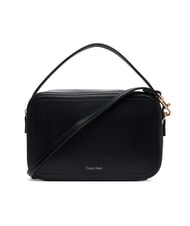CALVIN KLEIN CK HARDWARE Geantă de m&acirc;nă, cu curea de umăr pe negru - Genți femei - 3