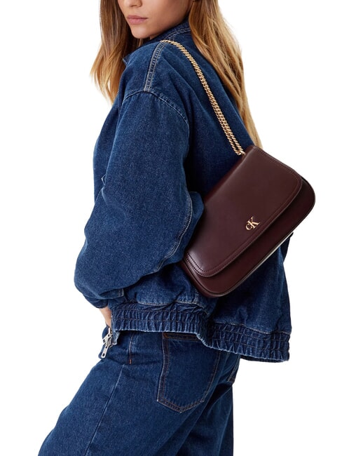 CK CONVERTIBLE Geantă de umăr / geantă crossbody caramel - Genți femei
