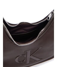 CALVIN KLEIN BOLD CK Geantă de umăr, cu curea de umăr argint delicios/antic - Genți femei - 5