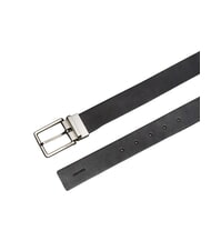 CALVIN KLEIN WARMTH BUCKLE Curea de piele negru/maro &icirc;nchis/periat n - Curele - 2