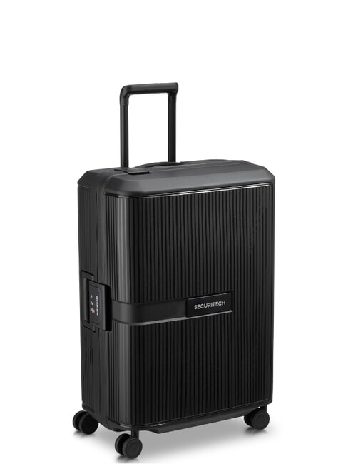 SECURITECH STONE Cărucior pentru bagaje de m&acirc;nă negru - Bagaje de m&acirc;nă