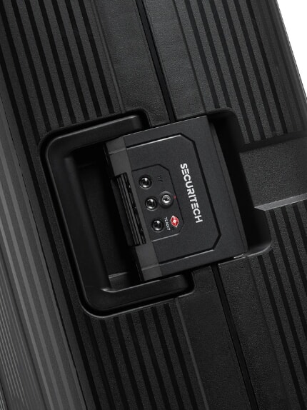 SECURITECH STONE Cărucior pentru bagaje de m&acirc;nă negru - Bagaje de m&acirc;nă