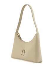FURLA DIAMANTE Geantă mică cu cadru CREMĂ - Genți femei - 2