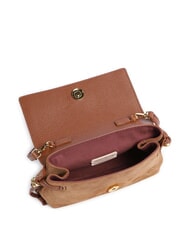COCCINELLE THESS SUEDE BIM Geantă de umăr mini coniac - Genți femei - 4
