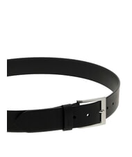GUESS LOGO Curea de piele BLACK - Curele - 2