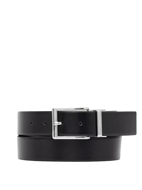 MILANO Curea de piele BLACK - Curele