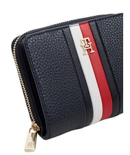 TOMMY HILFIGER TH ICON Portofel mediu, granulat albastru spațial - Portofele femei - 4